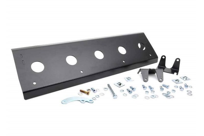 Front sway bar skid plate Rough Country Wrangler JK