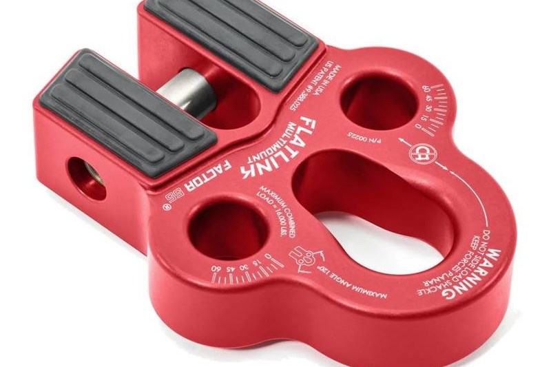 FlatLink multimount shackle red Factor 55