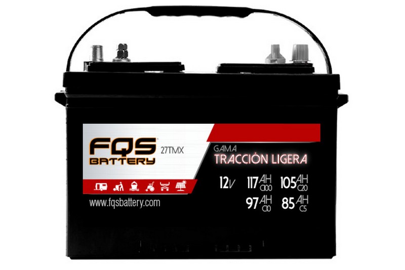 FQS 27TMX BATERA SEMI-TRACCIN 12V 105AH C20 + I