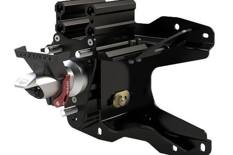 Kit de montaje de rueda de repuesto ajustable HD TeraFlex Alpha 5x5