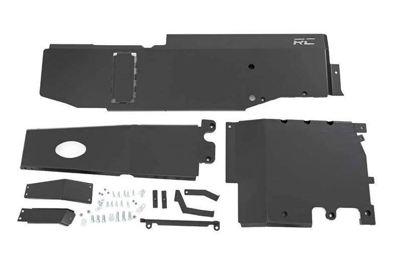 Skid plate system Rough Country Wrangler JL 4 doors