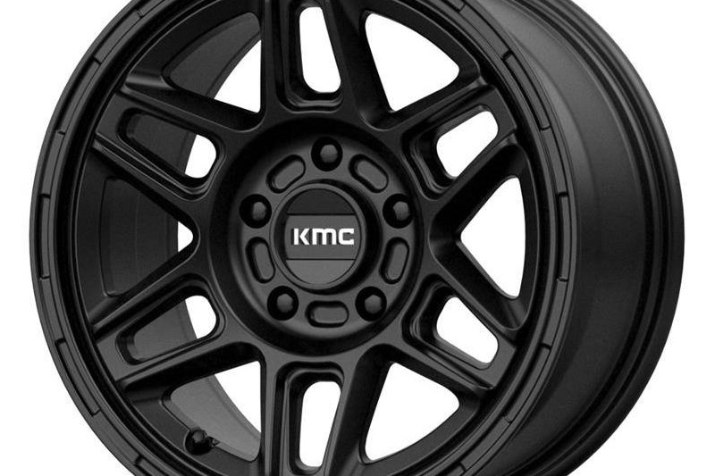 Llanta de aleacin KM716 Satin Black KMC 8.0x17 ET38 72,6 5x110