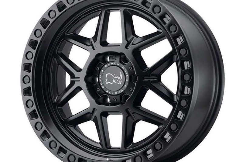 Alloy wheel Matte Black Kelso Black Rhino 9.0x17 ET-18 76,1 5x114.3