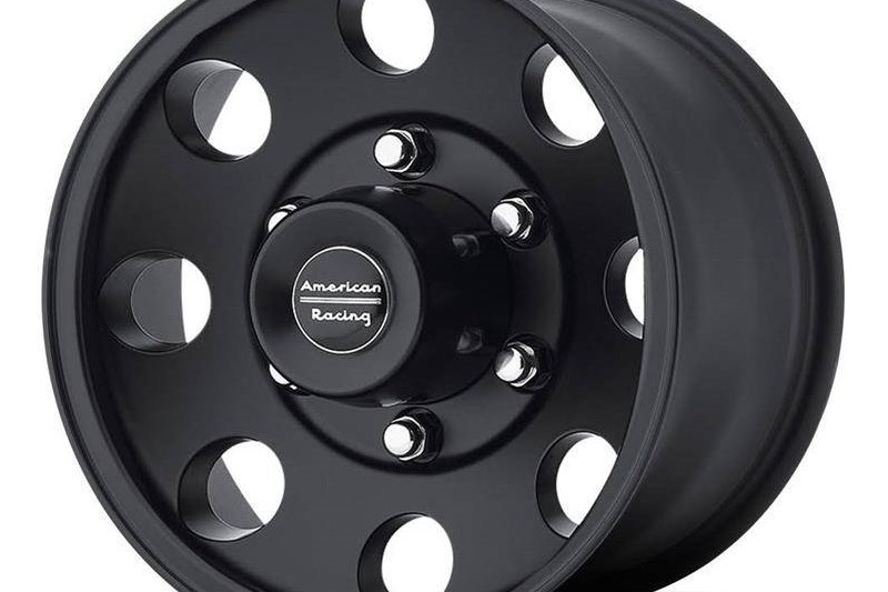 Llanta de aleacin AR172 Satin Black American Racing 8.0x16 ET0 83,06 5x114.3