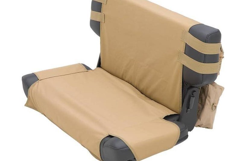 Rear seat cover coyote tan Smittybilt G.E.A.R.