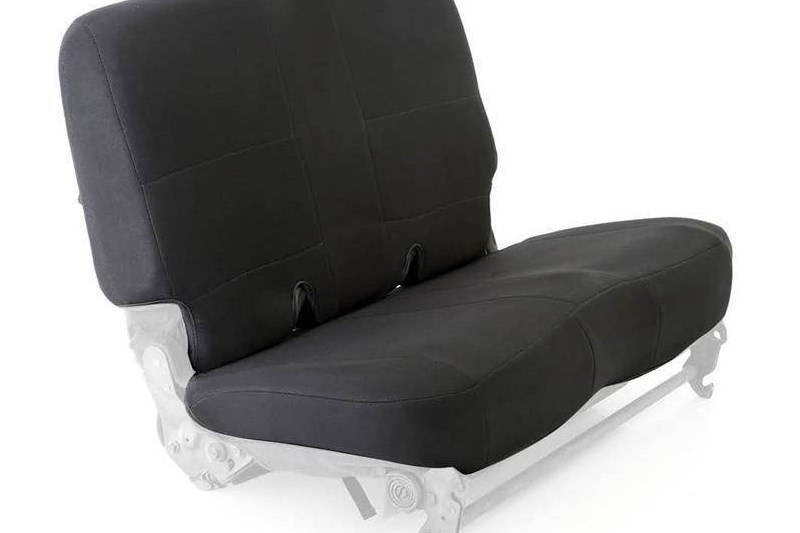 Rear seat cover black Smittybilt Custom Fit G.E.A.R.