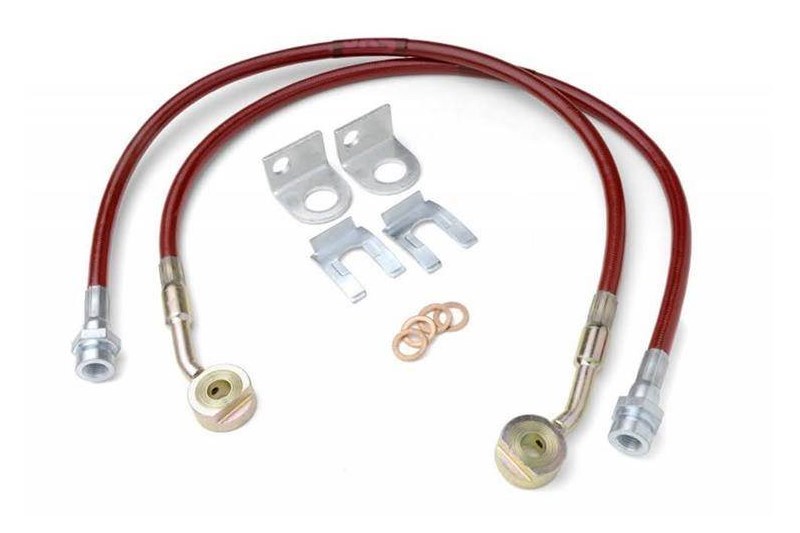 Front extended brake line kit 22