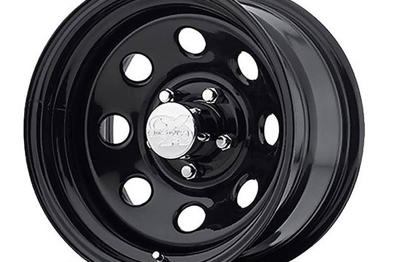 Llanta de acero Rock Crawler 97 Gloss Black Pro Comp 8.0x16 ET-6 5x114.3