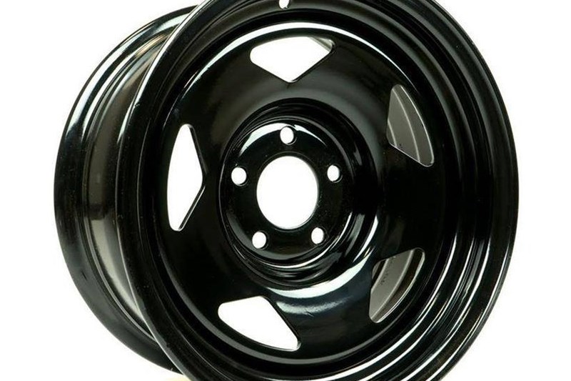 Steel wheel Sirius Gloss Black OFD 7.0x15 ET-12 75 5x114.3