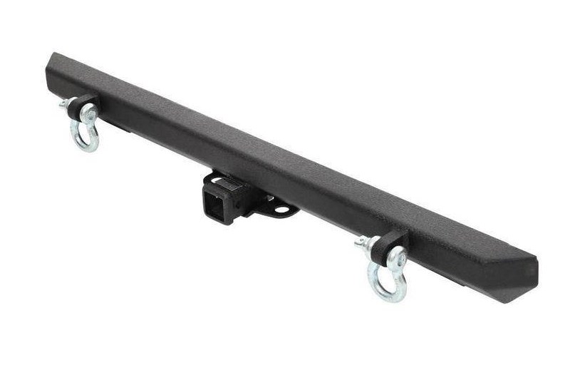 Rear bumper with receiver hitch and D-rings Smittybilt Classic SRC