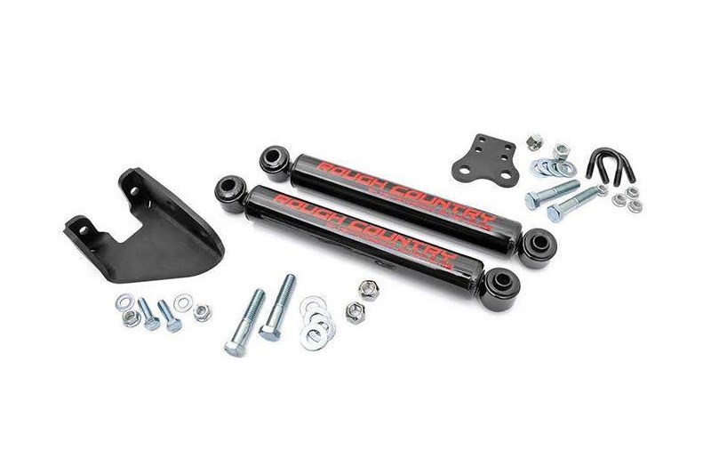 Dual steering stabilizer Rough Country Lift 4-6,5