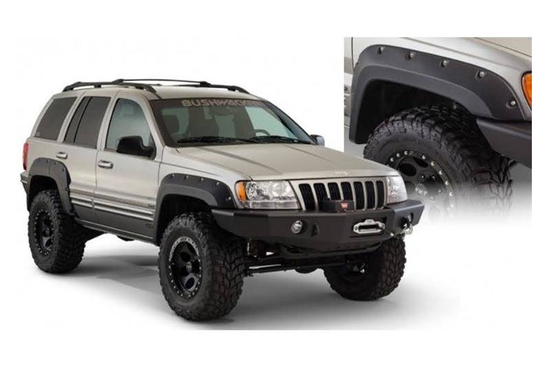 Front and rear fender flares Bushwacker Cut-Out Style Grand Cherokee WJ/WG 99-04