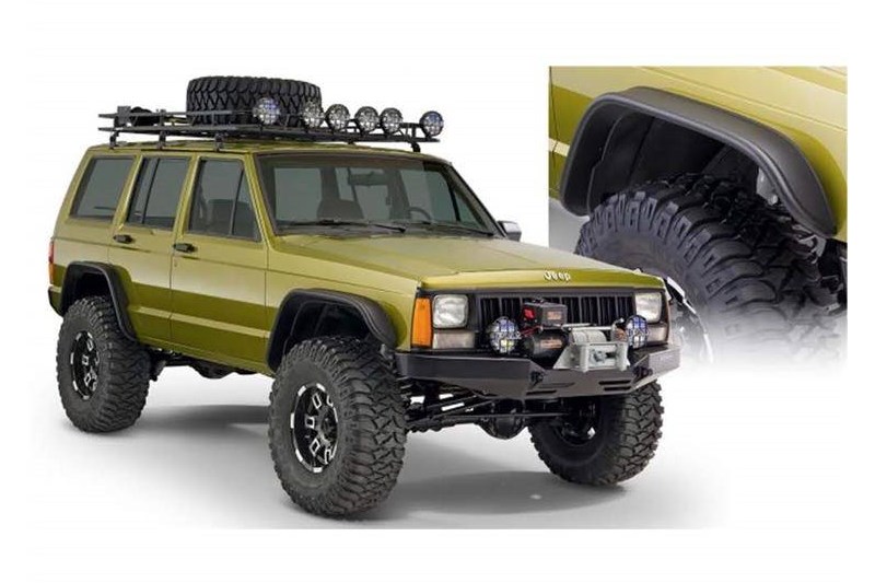 Guardabarros delantero y trasero Bushwacker Flat Style
