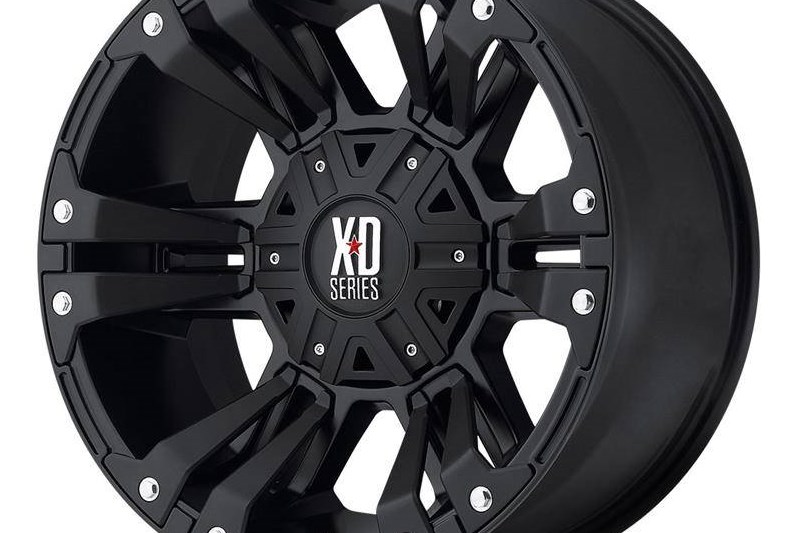Alloy wheel XD822 Monster II Matte Black XD Series 9.0x20 ET18 106,25 6x139,7;6x135
