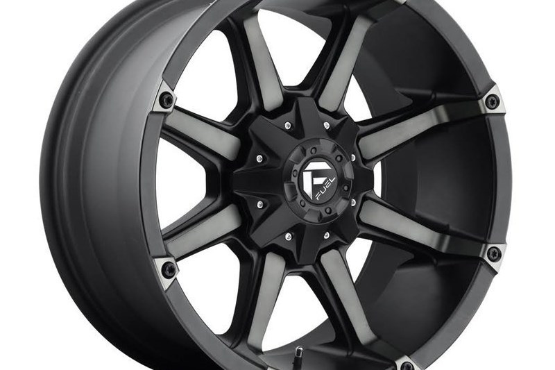 Alloy wheel D556 Coupler Matte Black/Double Dark Tint Fuel 9.0x17 ET-12 72,56 5x127;5x114.3