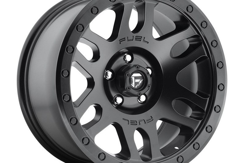 Llanta de aleacin D584 Recoil Matte Black Fuel 8,5x17 ET-6 78,1 5x127