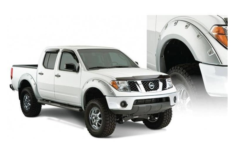 Fender flares Bushwacker Boss Pocket Style Long Bed Navara 05-15