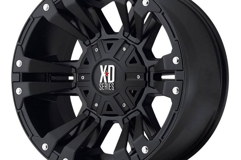 Alloy wheel XD822 Monster II Matte Black XD Series 9.0x17 ET30 72,6 6x114.3