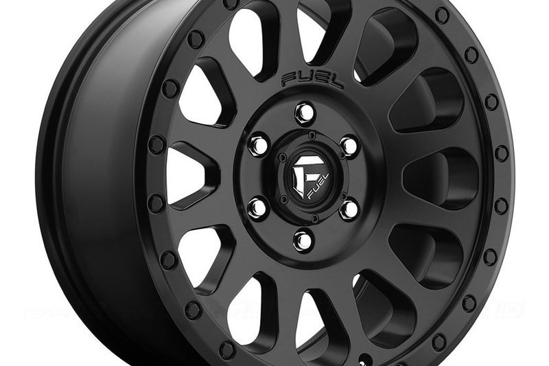 Alloy wheel D579 Vector Matte Black Ring Fuel 8.5x17 ET20 65,07 5x120