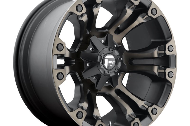 Llanta de aleacin D569 Vapor Matte Black/Double Dark Tint Fuel 9,0x18 ET1 6x139,7;6x114,3