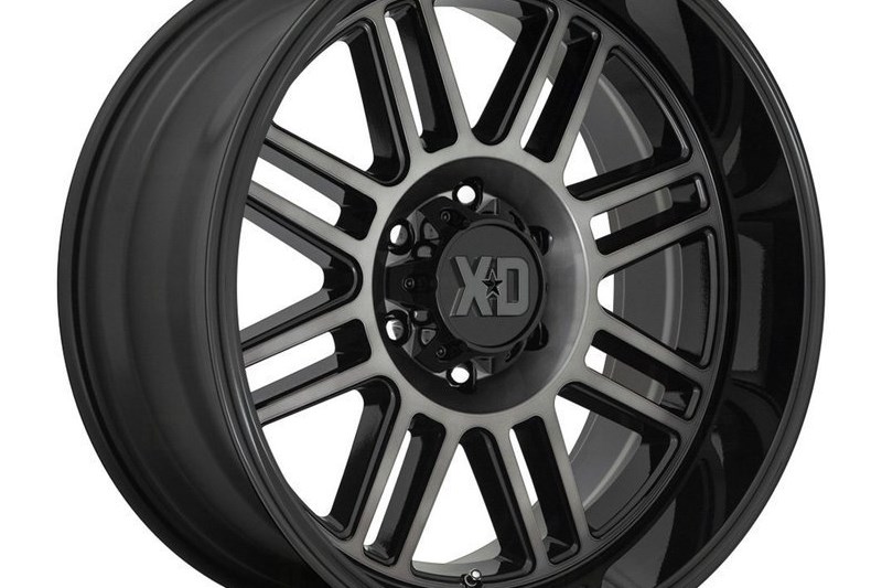 Alloy wheel XD850 Cage Gloss Black/Gray Tint XD Series 9.0x20 ET18 106,25 6x139,7