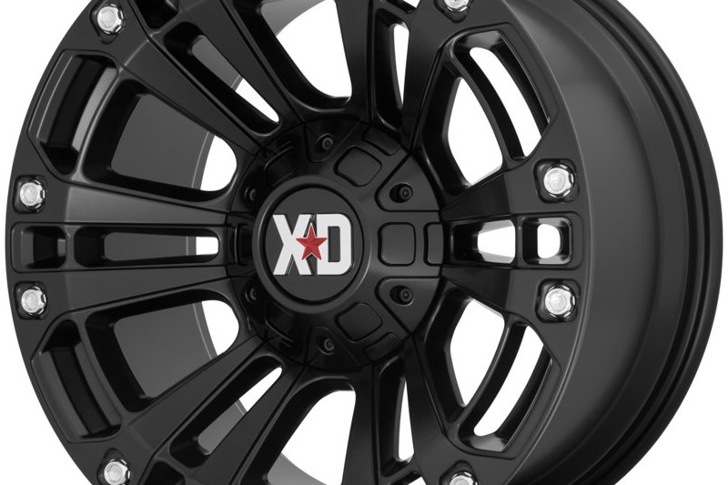 Alloy wheel XD851 Monster 3 Satin Black XD Series 9.0x20 ET18 110,5 5x139.7;5x150