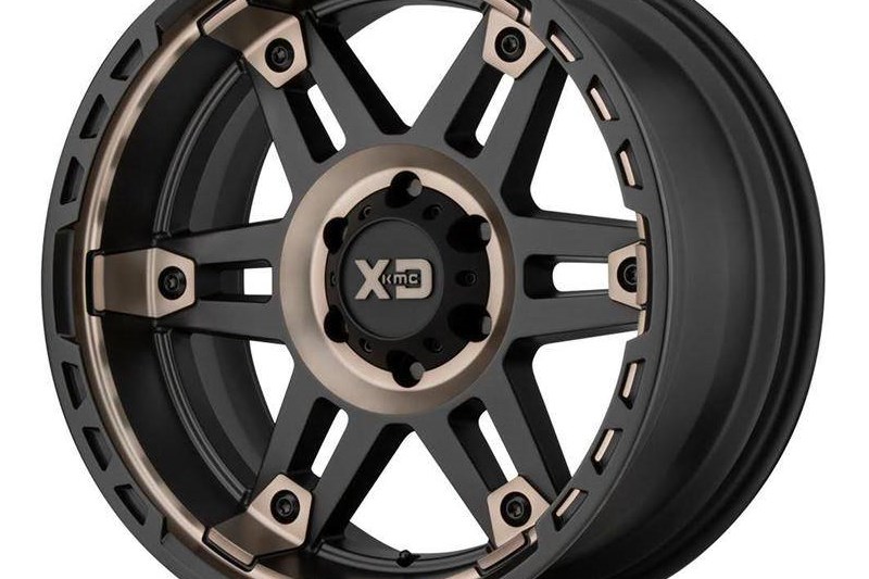 Alloy wheel XD840 Spy II Satin Black/Dark Tint XD Series 8.0x17 ET18 106,25 6x139,7