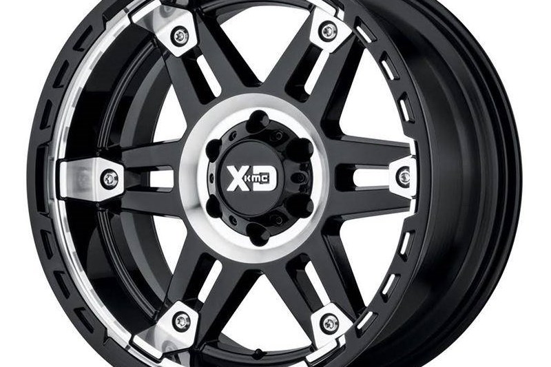 Alloy wheel XD840 Spy II Gloss Black Machined XD Series 8.0x17 ET18 106,25 6x139,7