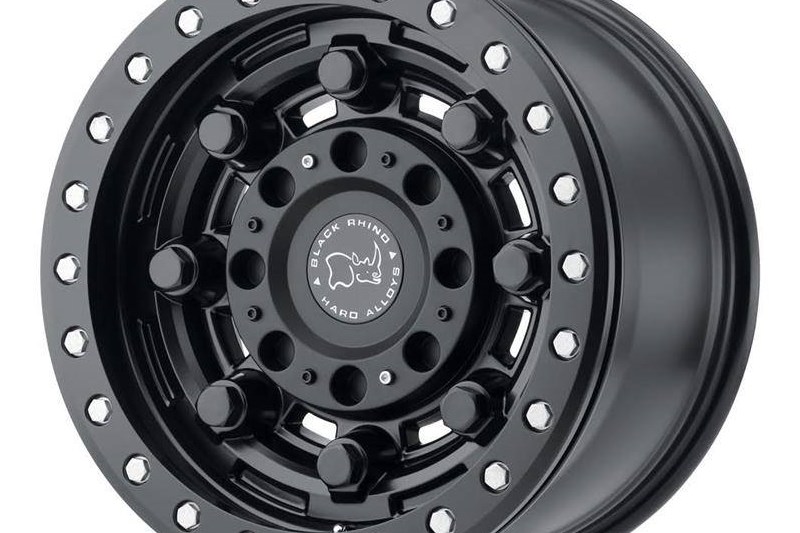 Alloy wheel Matte Black Garrison Beadlock Black Rhino 8.5x17 ET0 78,1 6x139,7