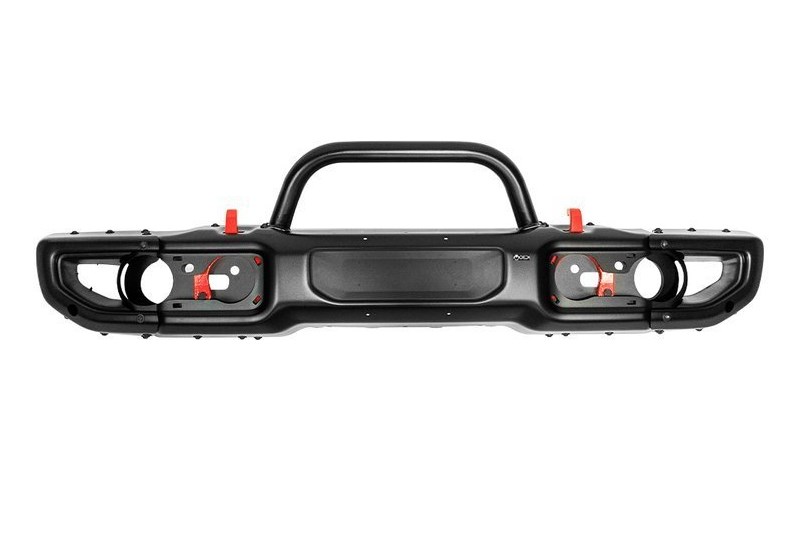 Front steel bumper with high bull bar OFD Wrangler JL