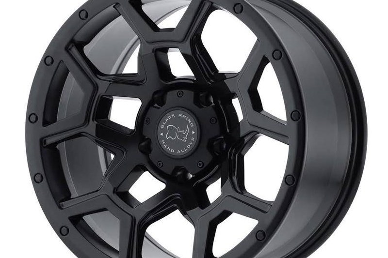 Alloy wheel Matte Black Overland Black Rhino 8.0x18 ET35 76,1 5x120