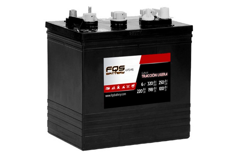 FQS 6-FS-145 BATERA SEMI-TRACCIN 6V 250AH C20 + DIAG