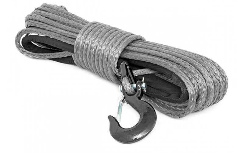 Synthetic winch rope grey 16000 lbs Rough Country