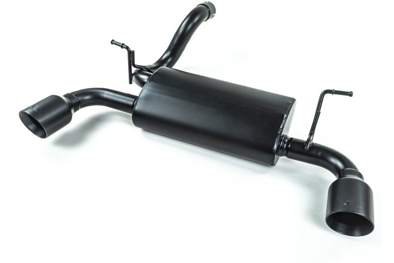 Dual-outlet exhaust OFD Wrangler JL 