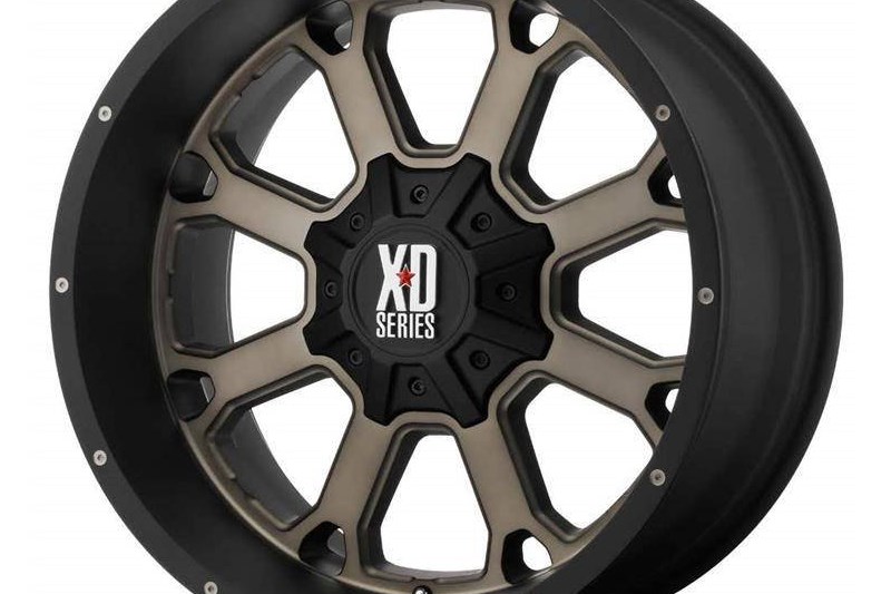 Alloy wheel XD825 Buck Matte Bronze/Dark Lip XD Series 10.0x20 ET-24 78,3 5x127;5x139.7