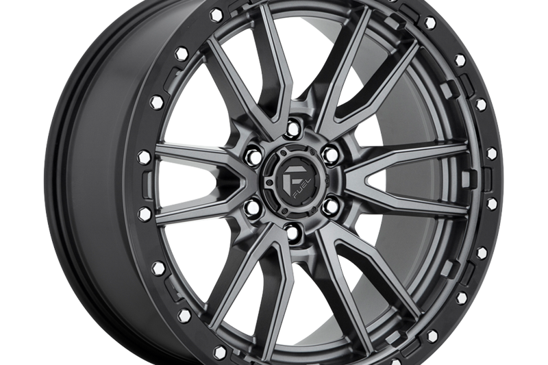 Llanta de aleacin D680 Rebel 6 Anthracite Center/Black Lip Fuel 9.0x20 ET20 106,1 6x139,7