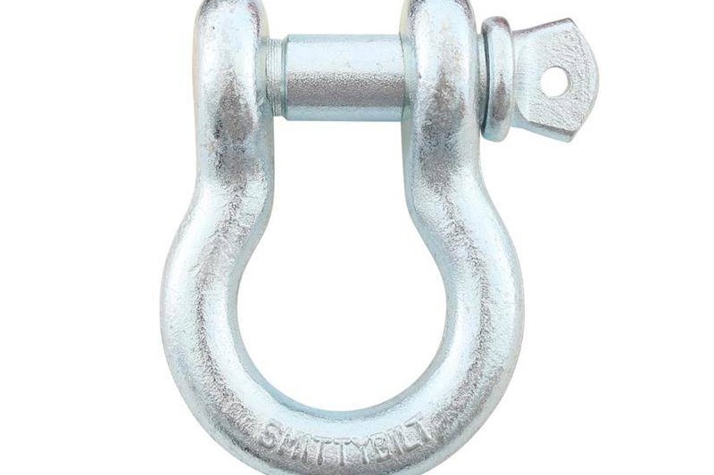 D-ring zinc-coated Smittybilt 3/4