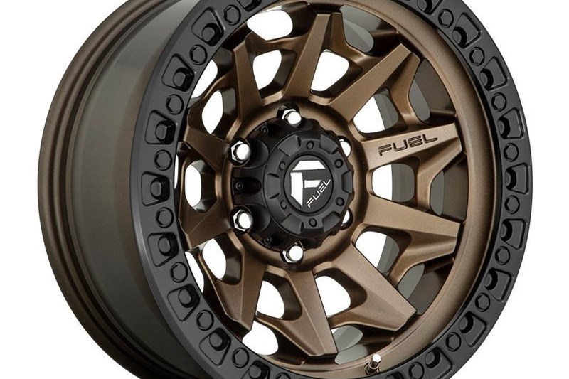 Alloy wheel D696 Covert Matte Bronze/Black Bead Ring Fuel 9.0x20 ET1 106,1 6x139,7