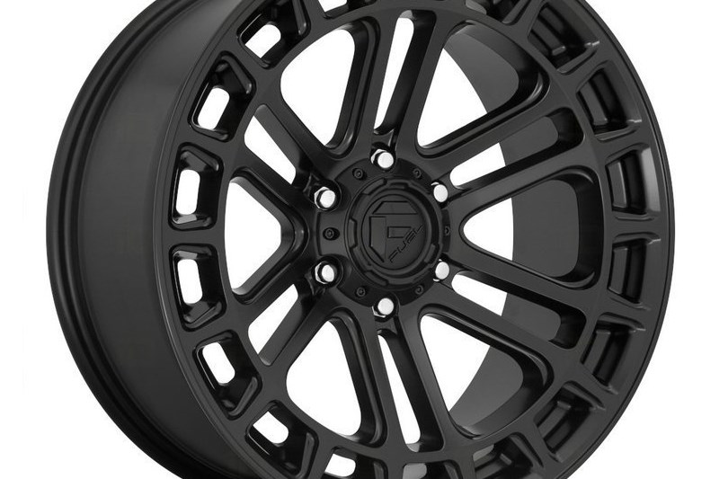 Alloy wheel D718 Heater Matte Black Fuel 9.0x20 ET1 106,1 6x139,7