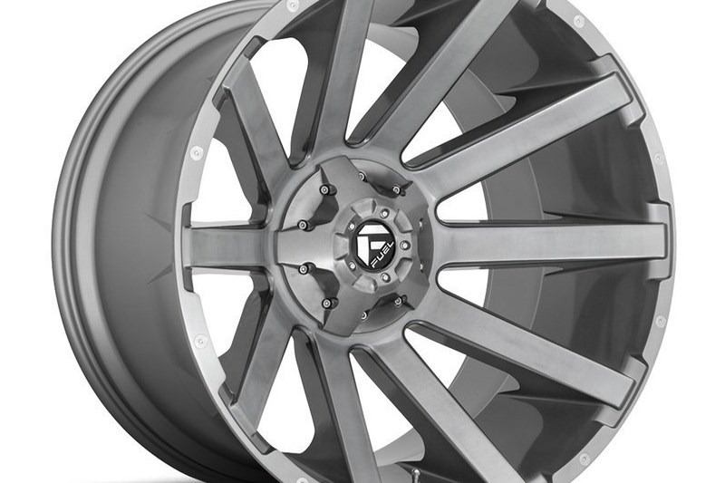 Alloy wheel D714 Contra Brushed Gun Metal/Tinted Clear Fuel 9.0x20 ET2 106,1 6x139,7;6x135