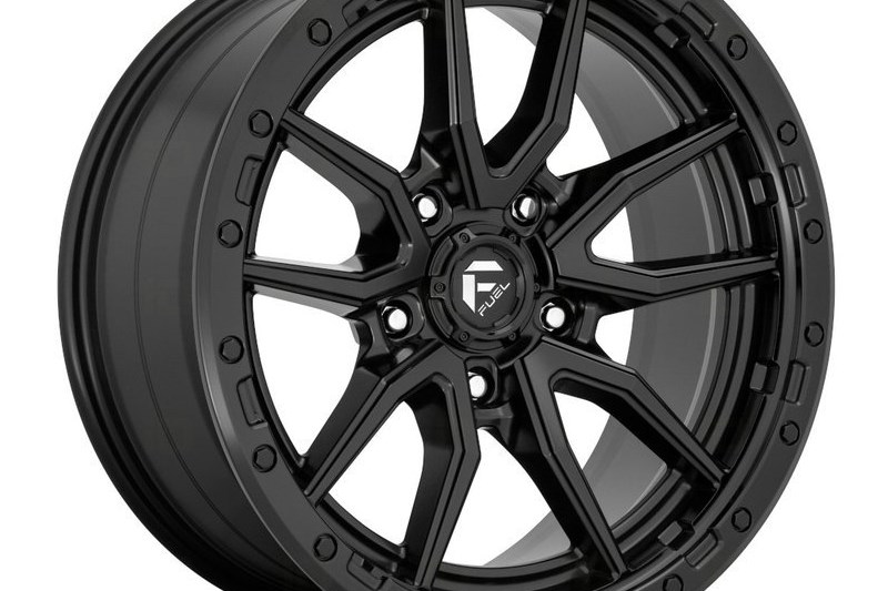 Llanta de aleacin D679 Rebel 5 Matte Black Fuel 9.0x20 ET20 71,5 5x127