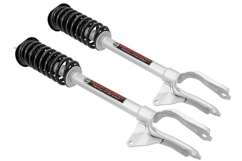 Amortiguadores delanteros Coilover Rough Country N3 Premium Elevacin 2,5