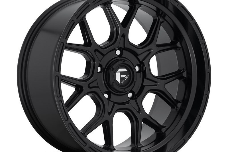 Llanta de aleacin D670 Tech Matte Black Fuel 9.0x20 ET20 106,1 6x139,7