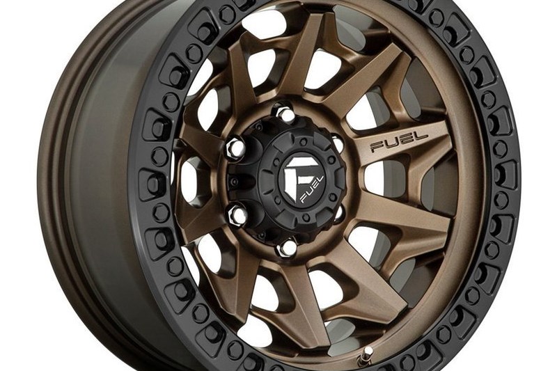 Alloy wheel D696 Covert Matte Bronze/Black Ring Fuel 9.0x18 ET20 71,5 5x127