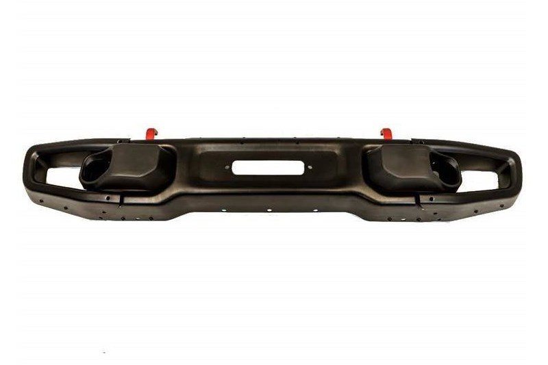 Front steel bumper straight with winch plate OFD Wrangler JK