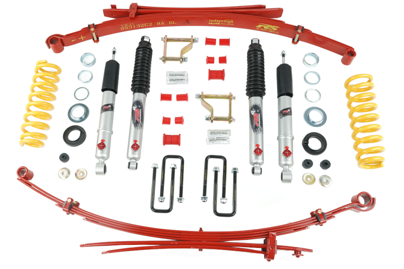 Kit de suspensin Red Springs Lift 2