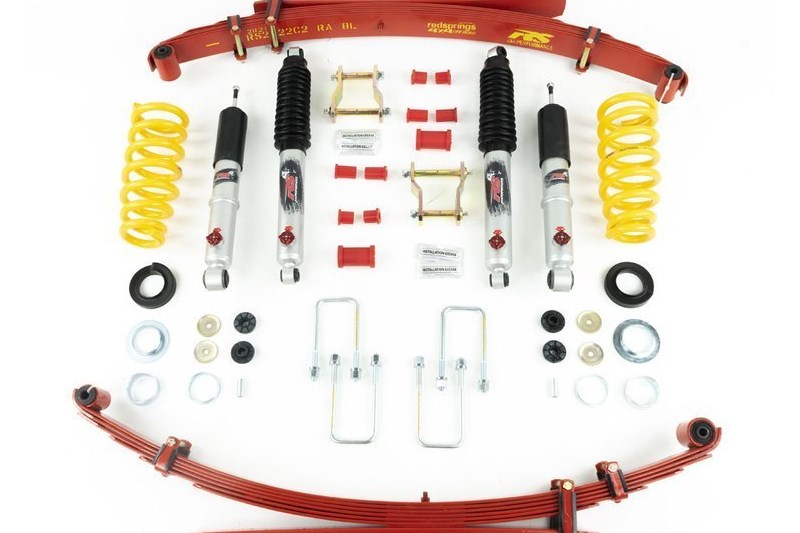 Kit de suspensin Red Springs Elevacin 1,5