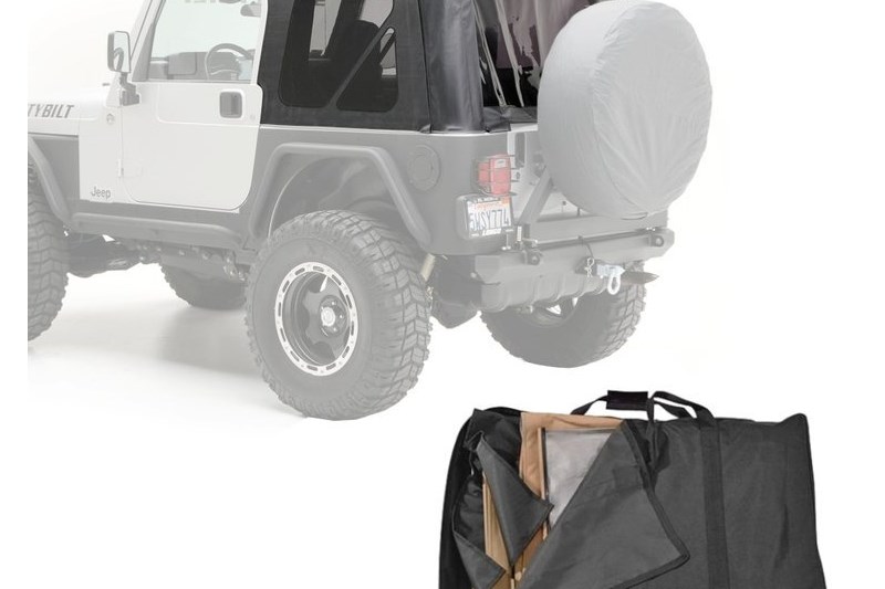 Soft top Black Diamond with storage bag Smittybilt