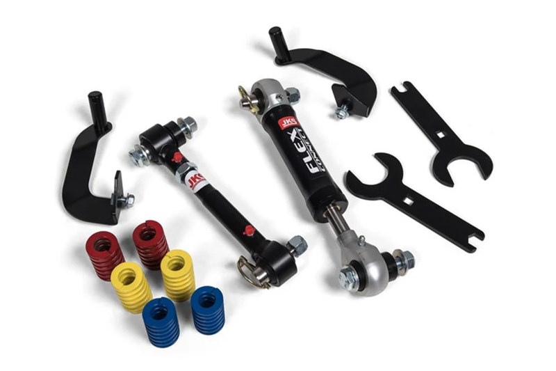 Front flex connect tuneable sway bar link kit JKS Lift 2-6