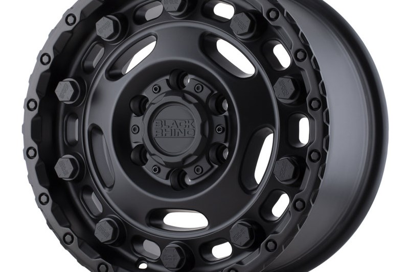 Alloy wheel Matte Black Glacier Black Rhino 8.0x18 ET45 84,1 6x130